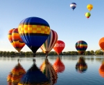 Balloons on Prospect Lake